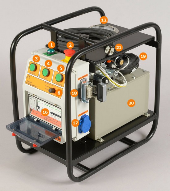 Гидроблок Kamitech с управлением по таблицам