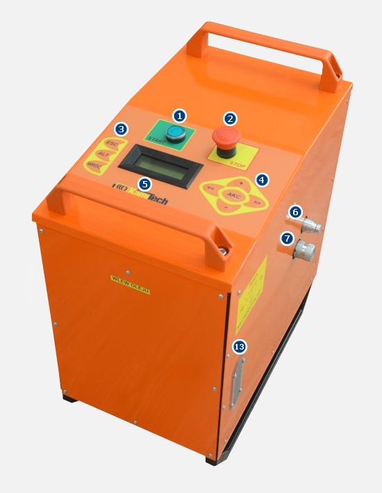 Гидроблок Kamitech с полуавтоматическим управлением