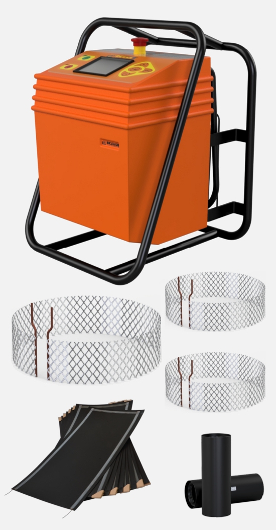 Сварочный аппарат для электромуфт и элементов нагрева Kamitech KmT 2k8P-I