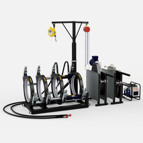 KmT 630 - Стыковая сварка труб Ø315 - Ø630 мм по таблицам 